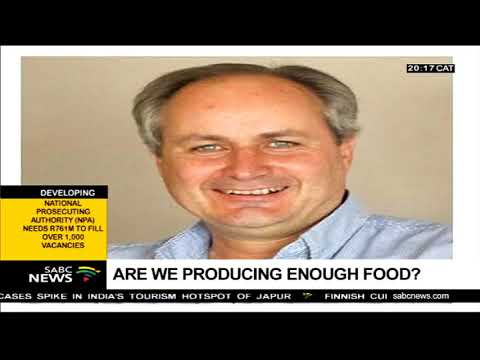 Talking food production with Dr. John Purchase