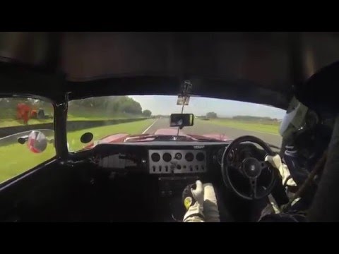 Onboard Ex Jackie Stewart E-type with Matt Nicoll-Jones, Goodwood Revival RAC TT.