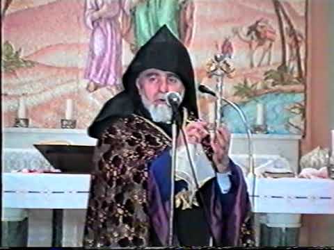 #3 Karekin 2 Sarkisian in Abu Dhabi HOLY MASS  1995 PART 2