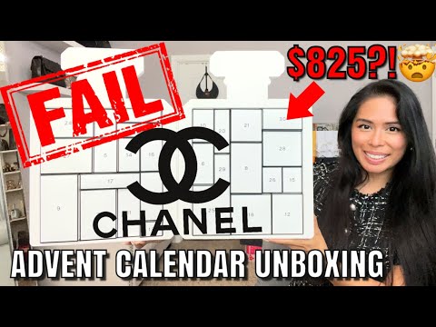 CHANEL ADVENT CALENDAR UNBOXING FAIL! THE MOST FRUSTRATING, OVERPRICED $825 STICKER BOOK 😒