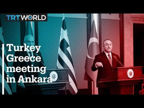 Turkish and Greek foreign ministers clash during joint press conference