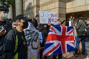 Hong Kong pro-democracy protests against an extradition bill