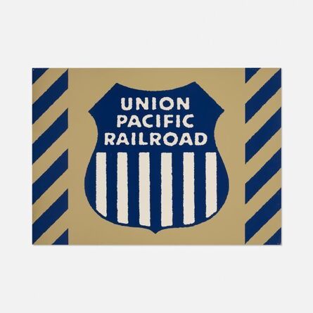 Robert Cottingham, ‘Union Pacific Railraod, Unique Panel from the Union Train Station Installation in Hartford, Conn., 1987’, 1987