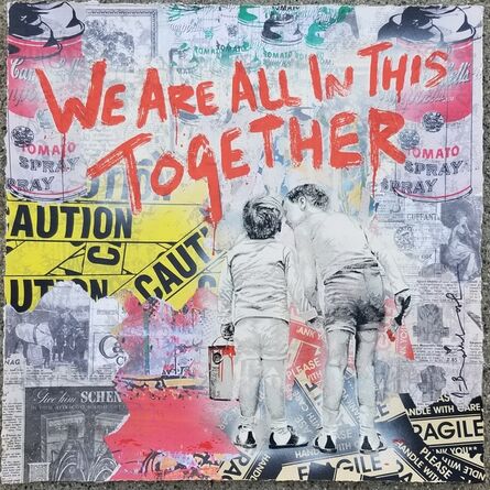 Mr. Brainwash, ‘We Are All In This Together’, 2020