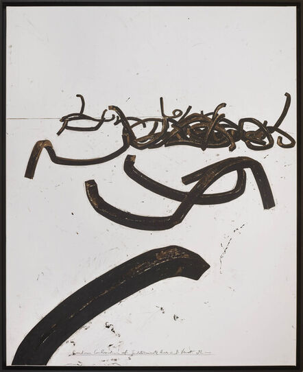 Bernar Venet, ‘Combinaison Aléatoire de Lignes Indéterminées’, 1992