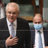 Scott Morrison puts the case for his religious discrimination bill on Thursday.