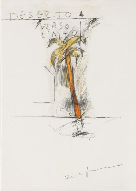 Mario Schifano, ‘Deserto Verso L'Alto’, 1970