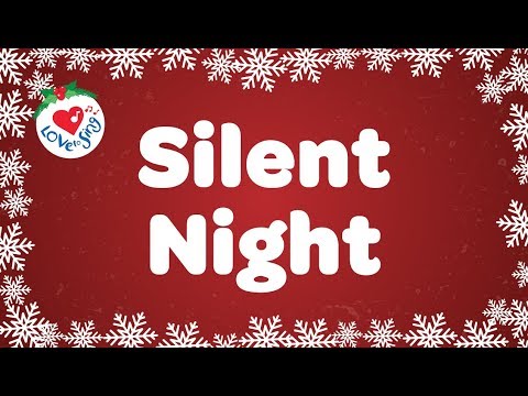 Silent Night with Lyrics | Christmas Carol