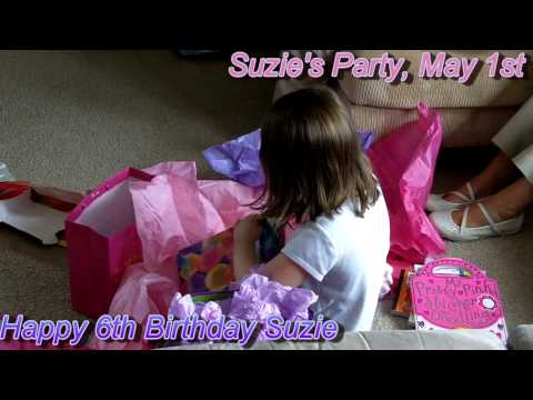 Suzie's 6th Birthday