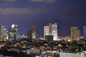 Tel Aviv, a city on Israel’s Mediterranean coast, is marked by stark 1930s Bauhaus buildings, thousands of which are clustered in the White City architectural area.