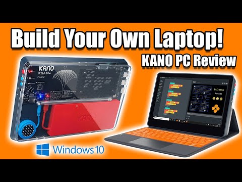 Build A Windows 10 Laptop "Sort Of" with the KANO PC!