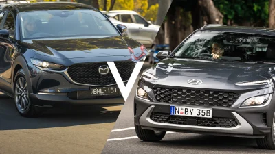 2021 Mazda CX-30 v 2021 Hyundai Kona comparison