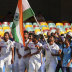 Indian players celebrate after defeating Australia by three wickets on the final day of the fourth cricket test at the Gabba, Brisbane, Australia, Tuesday, Jan. 19, 2021.India won the four test series 2-1. (AP Photo/Tertius Pickard)