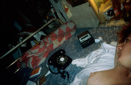 Nan Goldin, ‘Self-portrait in bed, NYC’, 1981