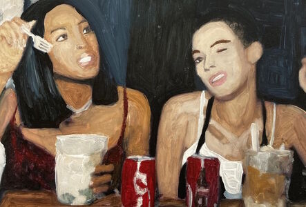 Christy Powers, ‘Naomi Campbell and Kate Moss, Takeaway’, 2021