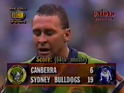 Daryl Halligan Penalty Goal 1995 Semi Final Canterbury v Canberra