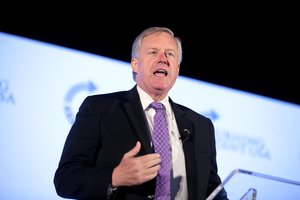 U.S. Congressman Mark Meadows speaking with attendees at the 2019 Teen Student Action Summit in Washington, D.C