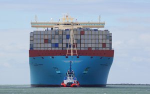 Magleby Maersk (ship, 2014), Rotterdam.