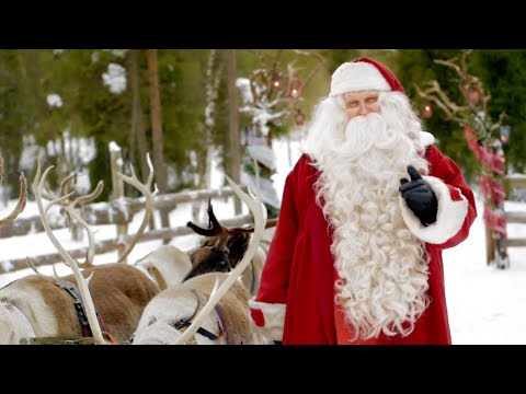 Santa Claus visit the elf house video 2020