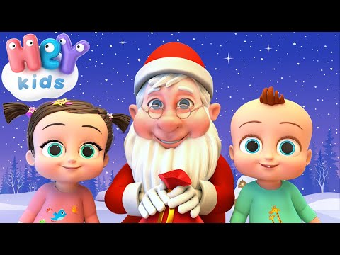 Christmas Songs for Kids 🎅 Santa don’t forget, The Santa Claus song, Jingle Bells + 30min | HeyKids