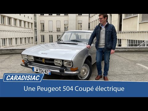 Une Peugeot 504 Coupé rétrofitée