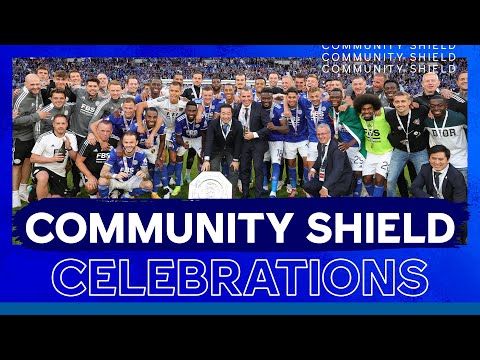 The Foxes Thank The Blue Army At Wembley | Lap Of Honour | Community Shield