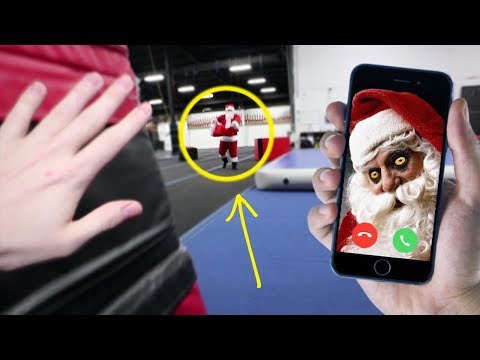 FACETIMING SANTA AT 3:00 AM ON CHRISTMAS DAY!! DO NOT CALL SANTA ON FACETIME AT 3AM!!