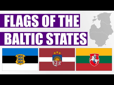 Fun With Flags - Baltic States (Estonia, Latvia & Lithuania)