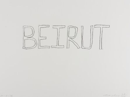 Tracey Emin, ‘Beirut’, 2006