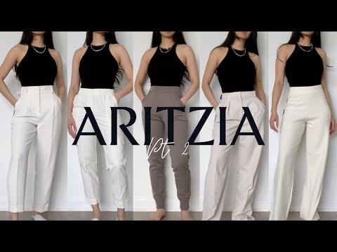 ARITZIA SPRING 2021 PT 2 | TRY-ON | MORE TROUSERS, PANTS & JOGGERS