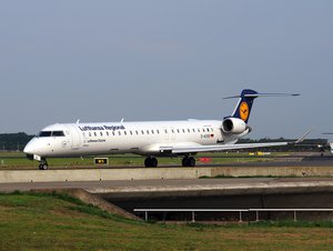 Photo taken of Lufthansa plane at Schiphol Airport, The Netherlands