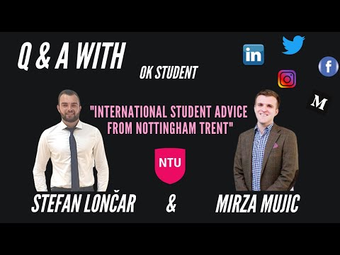 OK Student x Nottingham Trent University  | Interview with Mirza Mujic