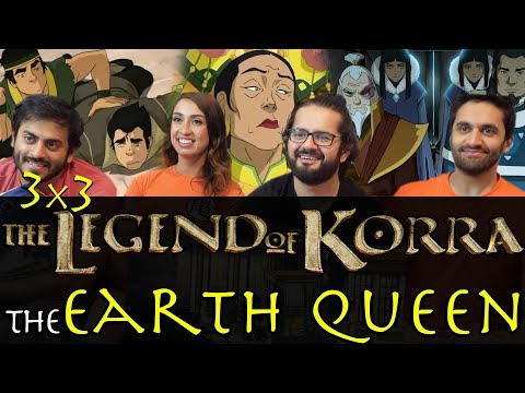 The Legend of Korra - 3x3 The Earth Queen - Group Reaction