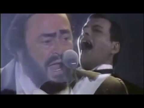 FREDDIE MERCURY E LUCIANO PAVAROTTI IN "NESSUN DORMA"