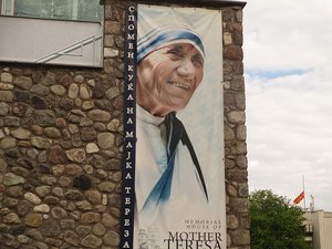 Mother Teresa Memorial home in Skopje