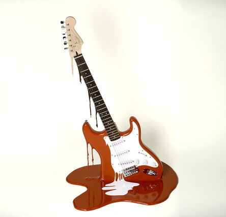 Plastic Jesus, ‘"The Art Of Noise" Genuine Sculpted Fender Stratocaster Guitar’, 2021