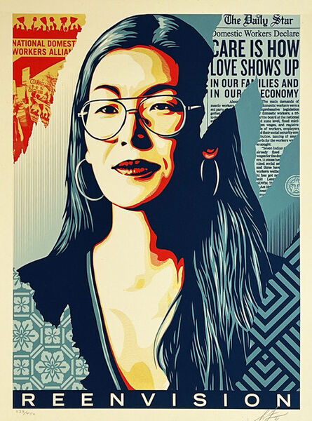 Shepard Fairey, ‘'The Reframe: Reenvision' (w/AR)’, 2021