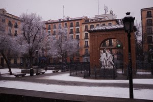 Winter Storm Filomena in Madrid, Spain