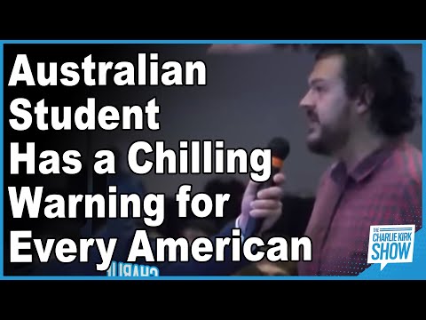 Australian Student Has a Chilling Warning for Every American