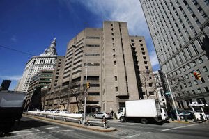 FILE- This March 12, 2009 photo shows the Metropolitan Correctional Center in New York City.