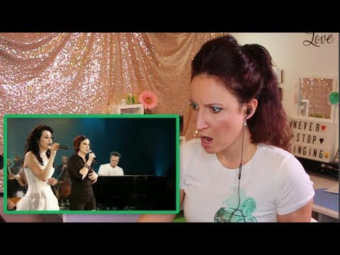 Vocal Coach REACTS to WITHIN TEMPTATION-Anneke and Sharon- SOMEWHERE- Metropole Orchestra