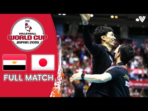 Egypt 🆚 Japan - Full Match | Men’s Volleyball World Cup 2019