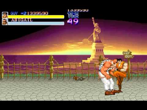 Final Fight  Arcade  Hardest Guy no death playthrough