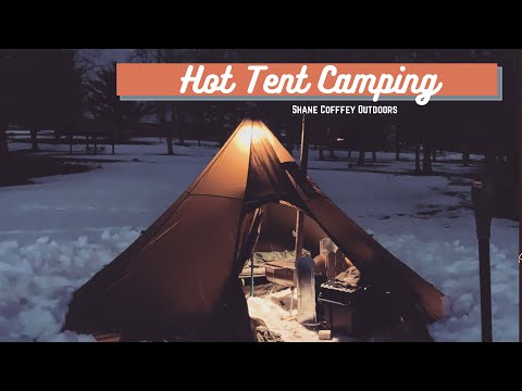 Hot Tent Camping.