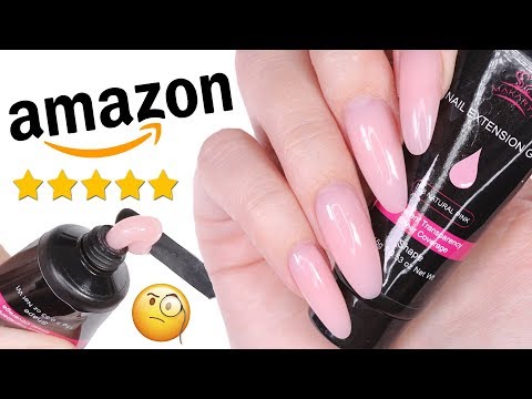 DIY TESTING THE #1 POLYGEL NAIL KIT ON AMAZON PRIME