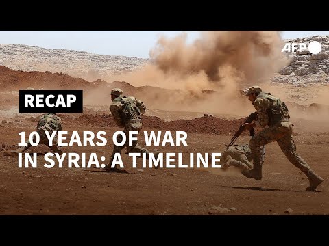 10 years of war in Syria: a timeline | AFP