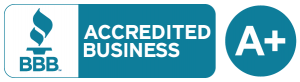 Better Business Bureau logo - A+ Rating