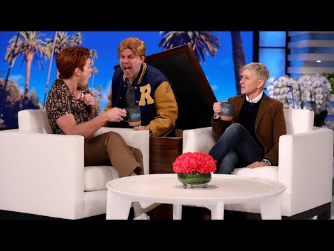 KJ Apa Gets a Scare from 'Archie'