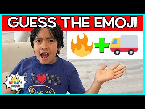 Guess The Emoji Challenge with Ryan!!