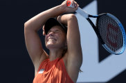 Maddison Inglis celebrates her grand slam breakthrough.